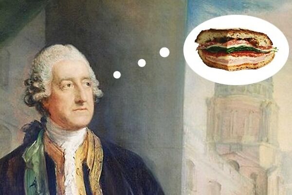 Did the earl of sandwich invite the food?
