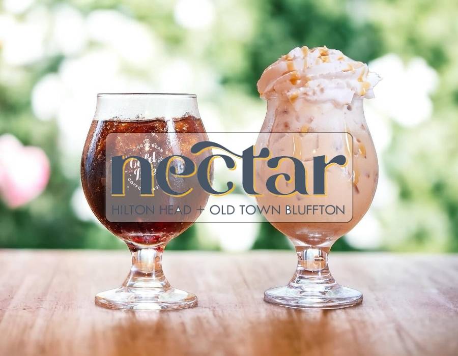 Nectar Farm Kitchen coffee menu items in Bluffton SC
